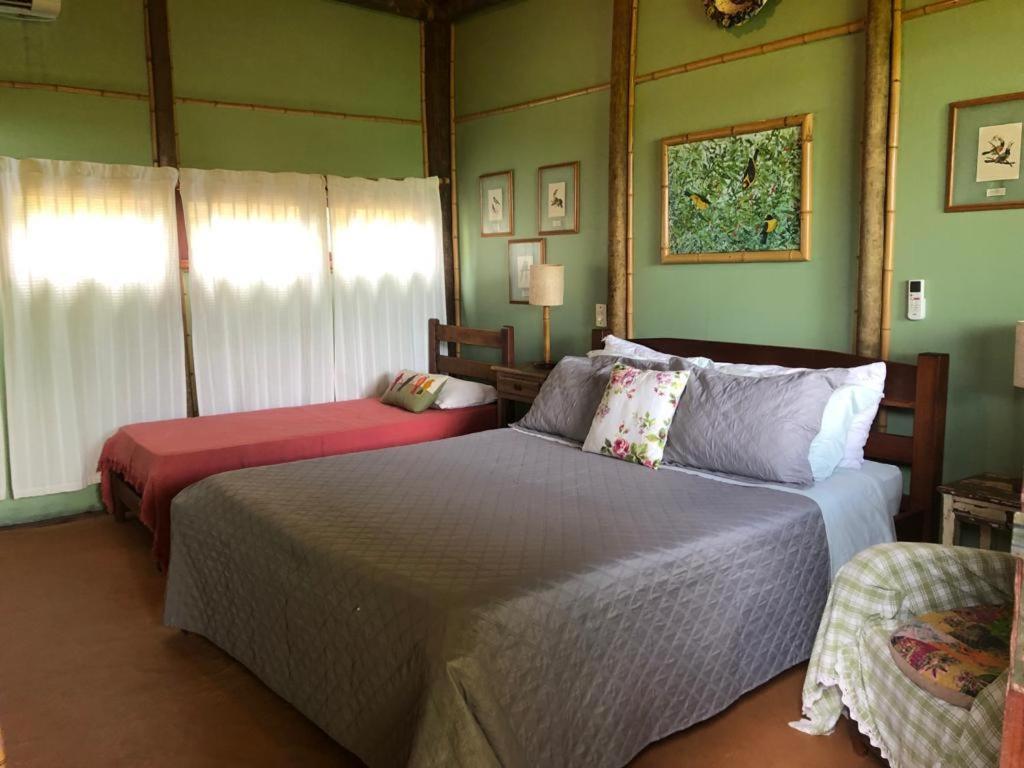 Casa na Praia com vista para o mar Araquari Exterior foto